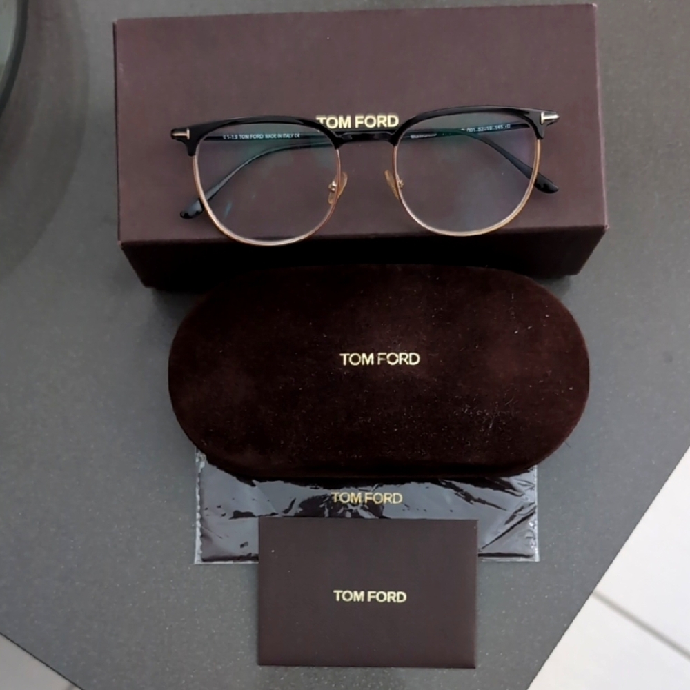 Tom Ford Metal Frame Prescription Glasses